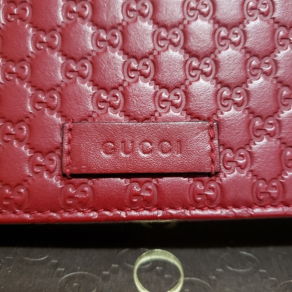 6️⃣0️⃣0️⃣Auth Microguccisima wallet ×body w box - Picture 10 of 16